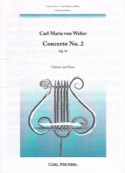 Concerto No. 2 in E-flat Major, Op. 74 - Clarinet and Piano