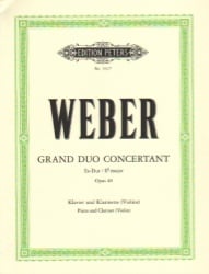 Grand Duo Concertant, Op. 48 - Clarinet and Piano