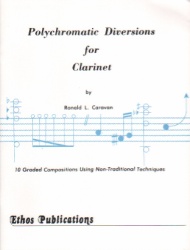 Polychromatic Diversions - Clarinet Unaccompanied