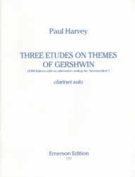 3 Etudes on Themes by Gershwin - Clarinet Unaccompanied