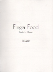 Finger Food - Clarinet Unaccompanied