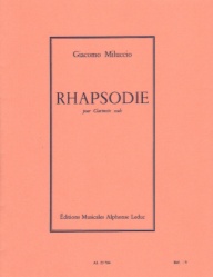 Rhapsodie - Clarinet Unaccompanied