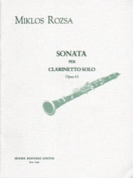 Sonata, Op. 41 - Clarinet Unaccompanied