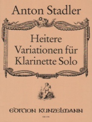 Heitere Variationen - Clarinet Unaccompanied