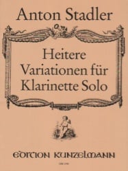 Heitere Variationen - Clarinet Unaccompanied