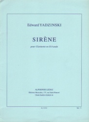 Sirene - Clarinet Unaccompanied