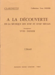 A La Decouverte, Vol. 3 - Clarinet and Piano