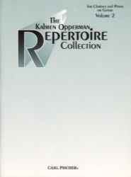 Kalmen Opperman Repertoire Collection, Vol. 2 - Clarinet and Piano