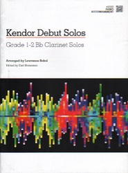 Kendor Debut Solos: Clarinet - Piano Accompaniment