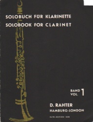 Solobook for Clarinet, Vol. 1