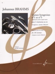 Danses Hongroises Nos. 1 and 5 - 2 Clarinets
