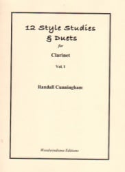 12 Style Studies and Duets, Vol. 1 - Clarinet Duet