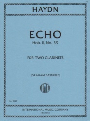 Echo, Hob. 2, No. 39 - Clarinet Duet