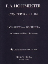 Concerto in E-flat Major - Clarinet Duet and Piano