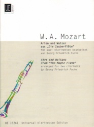 Airs and Waltzes from "The Magic Flute" - Clarinet Duet