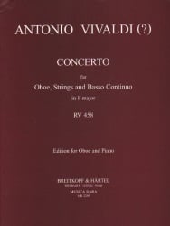 Concerto in F Major RV 458 - Oboe and Piano