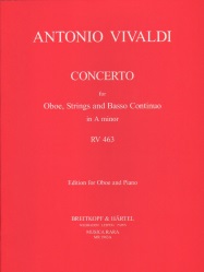 Concerto in A Minor RV 463 - Oboe and Piano