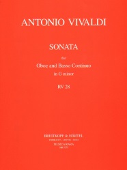 Sonata in G Minor RV 28 - Oboe and Piano