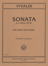 Sonata in C Minor RV 53 - Oboe and Piano