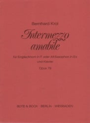 Intermezzo Amabile Op. 79 - English Horn (or Alto Sax) and Piano