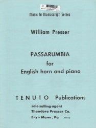 Passarumbia - English Horn and Piano