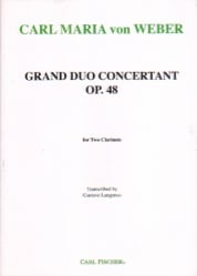 Grand Duo Concertante, Op. 48 - Clarinet Duet