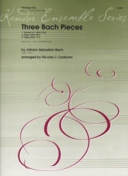 3 Bach Pieces - Clarinet Trio