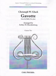 Gavotte from the Ballet "Don Juan" - Clarinet Trio