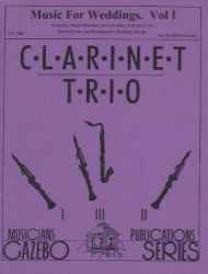 Music for Weddings. Vol. 1 - Clarinet Trio
