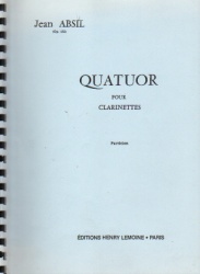 Quartet, Op. 132 (Full Score) - Clarinet Quartet