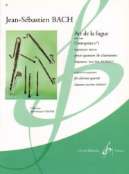 Art de la Fugue, BWV 1080: Contrepoint No. 1 - Clarinet Quartet