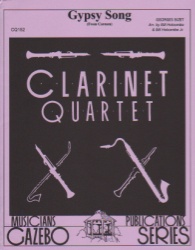 Gypsy Song from Carmen - Clarinet Quartet