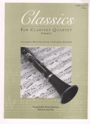 Classics for Clarinet Quartet, Vol. 2 (Clarinet 3 Part)