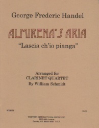 Almirena's Aria - Clarinet Quartet