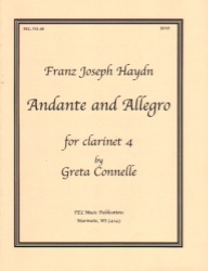 Andante and Allegro - Clarinet Quartet