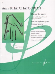 Danse du Sabre - Clarinet Quartet