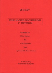 Eine kleine Nachtmusik: Movement 1 - Clarinet Quartet