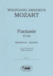 Fantasie, K. 594 - Clarinet Quintet