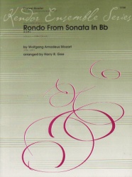 Rondo from Sonata in B-flat Major - Clarinet Quartet
