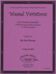 Weasel Variations - Clarinet Quartet