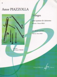 3 Tangos - Clarinet Quartet