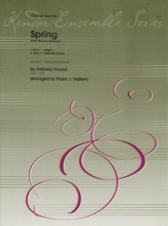 Spring from "The Four Seasons," Movements 1 and 3 - Clarinet Quartet