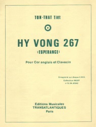 Hy Vong 267 (Esperance) - English Horn and Harpsichord