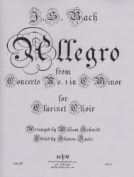 Allegro from Concerto No. 1 in C Minor - Clarinet Sextet