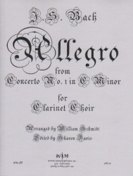 Allegro from Concerto No. 1 in C Minor - Clarinet Sextet