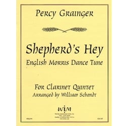 Shepherd's Hey - Clarinet Quintet