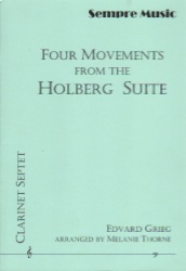 4 Movements from the Holberg Suite - Clarinet Septet