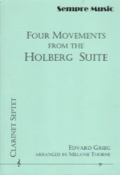 4 Movements from the Holberg Suite - Clarinet Septet