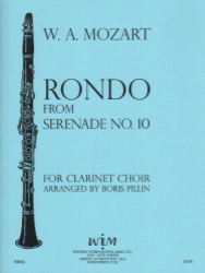 Rondo from Serenade No. 10 - Clarinet Sextet