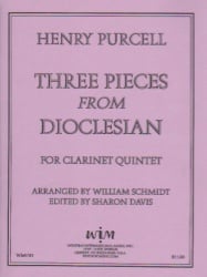 3 Pieces from Dioclesian - Clarinet Quintet